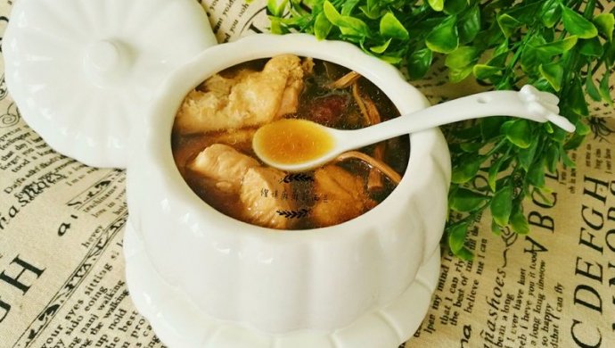 茶树菇鸡汤的做法