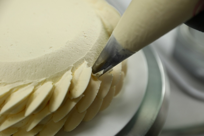 蛋糕制作工艺之装盘