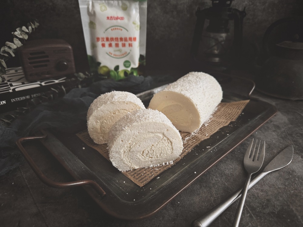 椰香天使蛋糕卷的做法