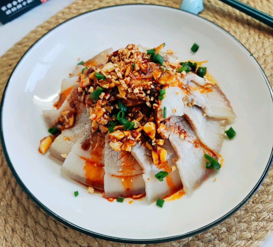 好吃的蒜泥白肉