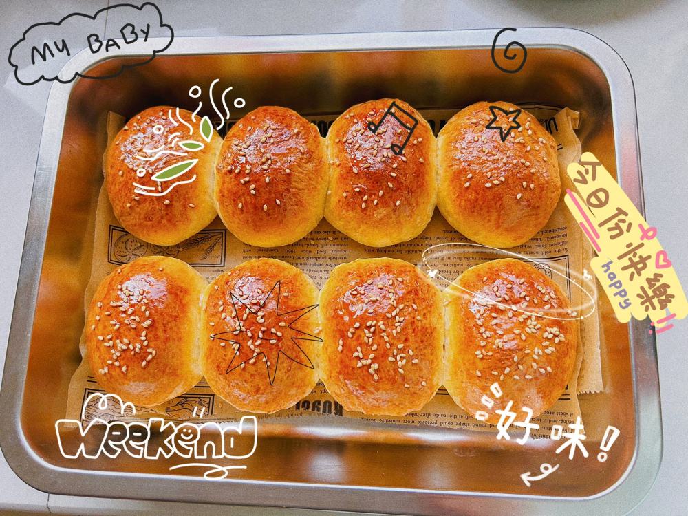 蜂蜜小面包的做法