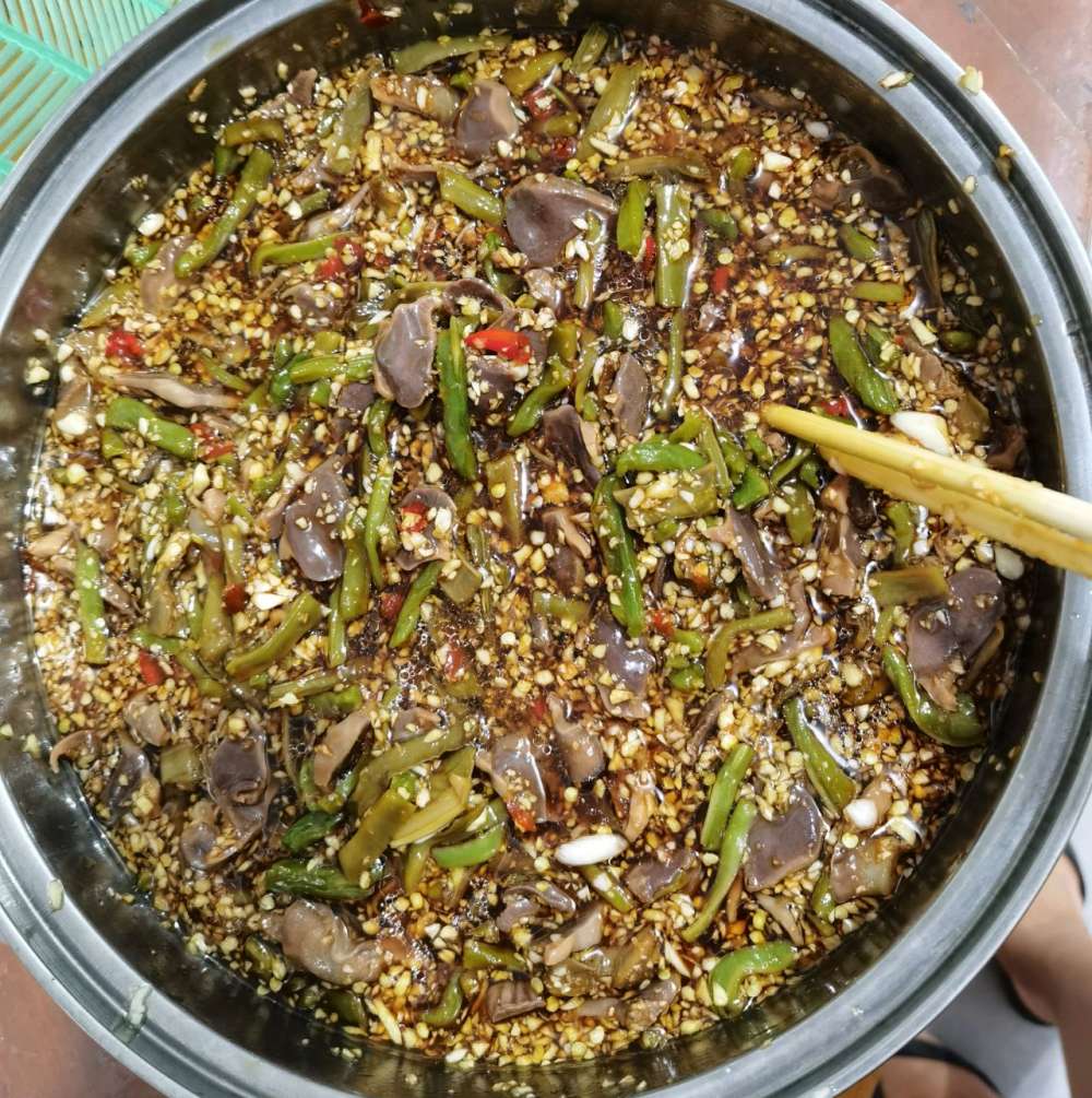 凉拌鸭胗的做法