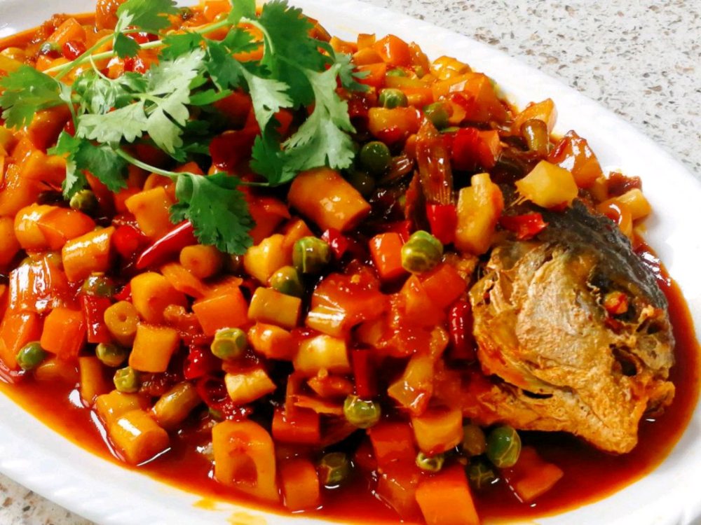 干烧鲳鱼的做法
