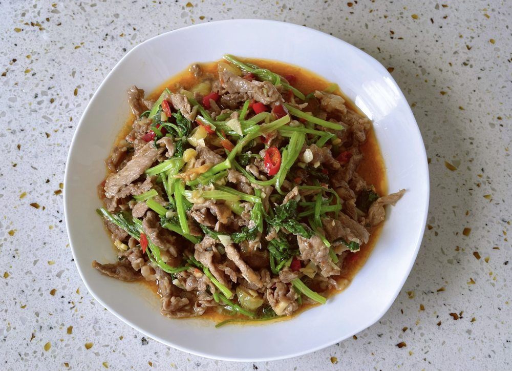 小炒黄牛肉的做法