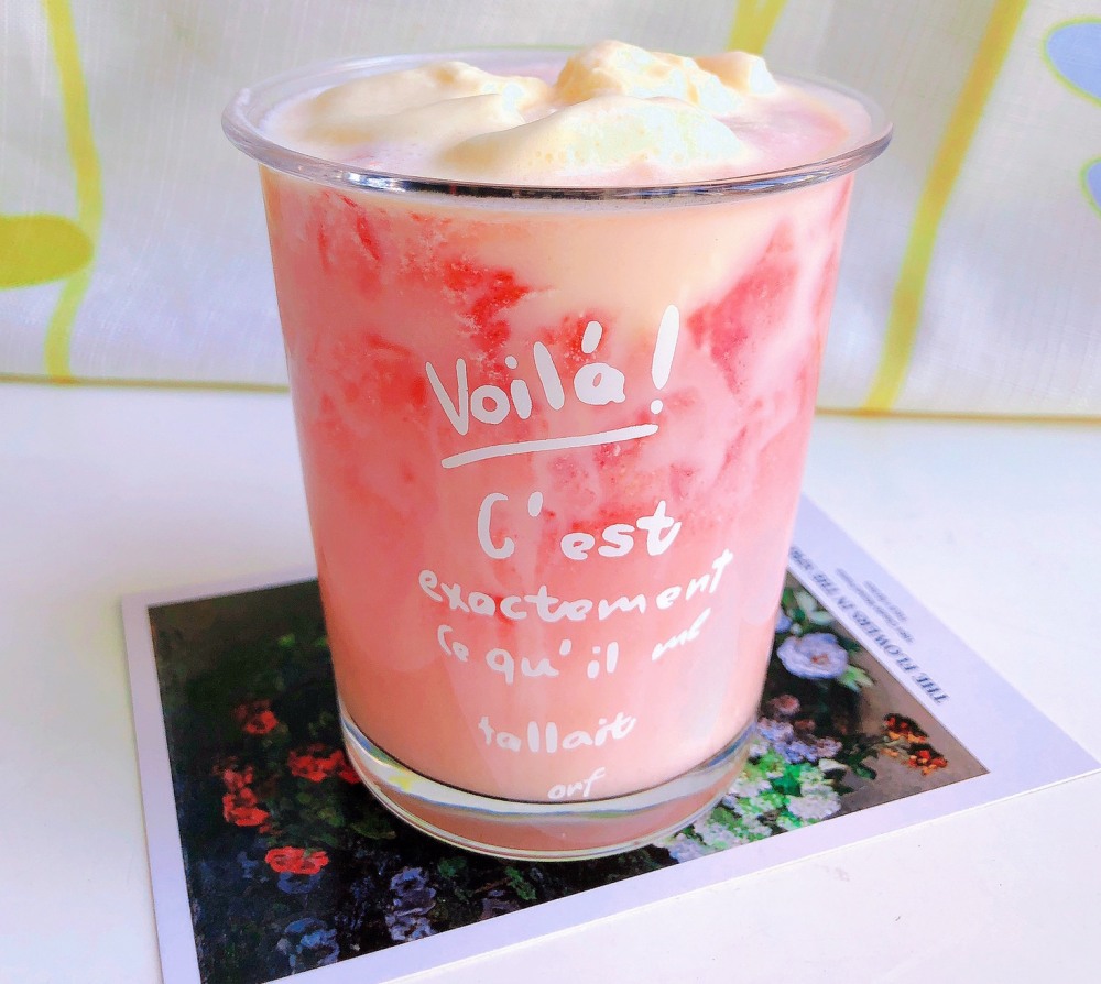 西瓜冰淇淋气泡饮的做法