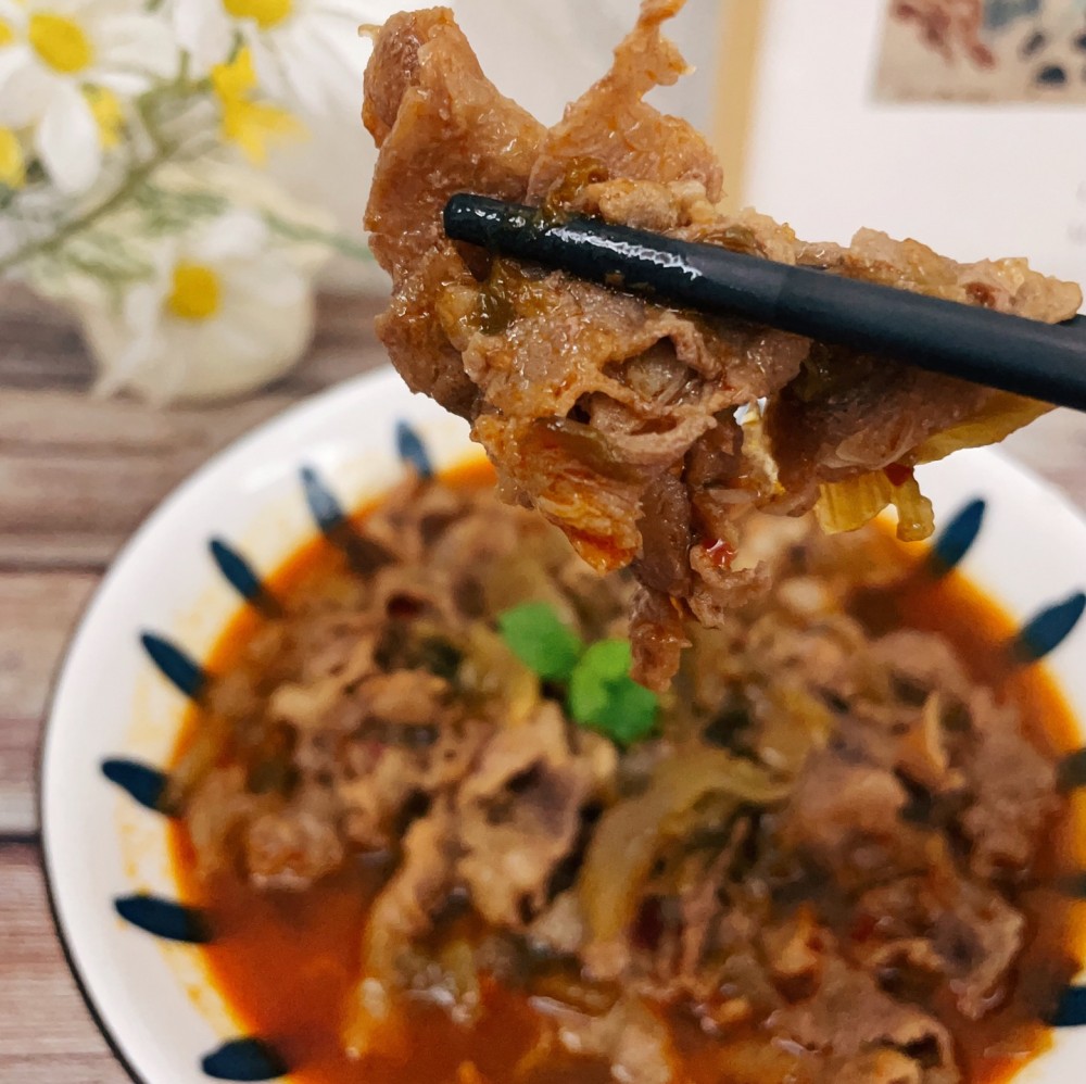 酸汤肥牛的做法