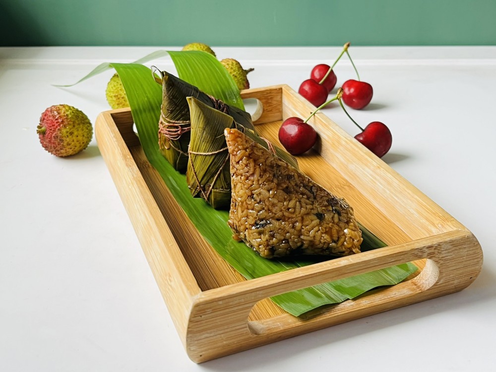 芽菜肉沫粽的做法