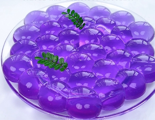 蝶豆花啵啵果冻的做法