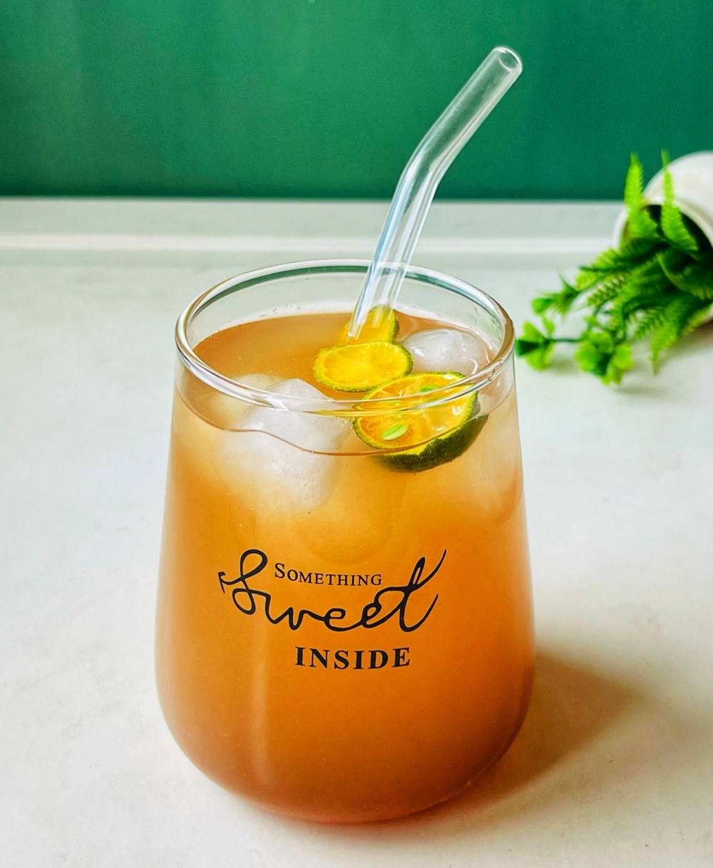 酸梅青柠饮的做法