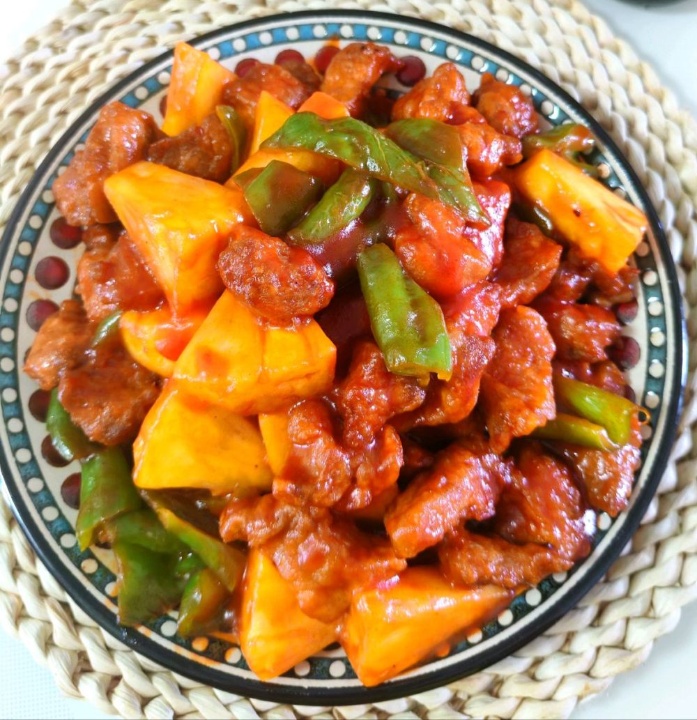 菠萝咕咾肉的做法