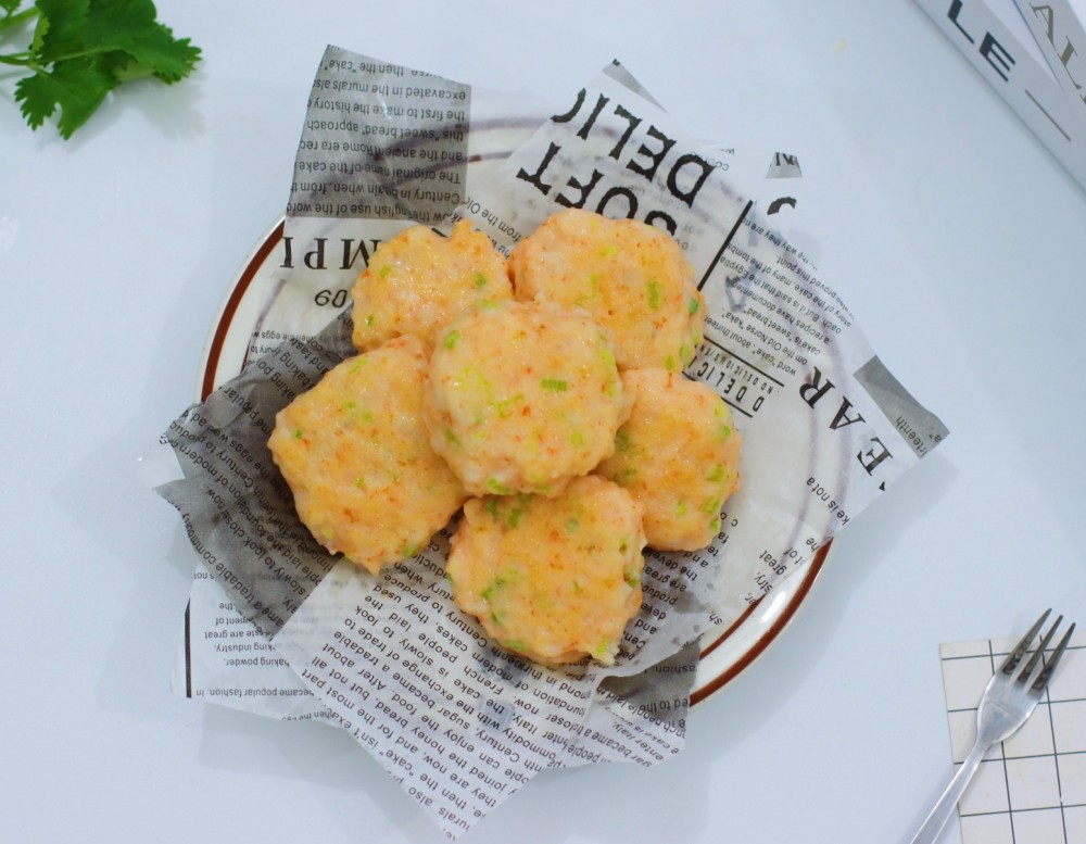 虾仁芹菜饼（辅食）的做法