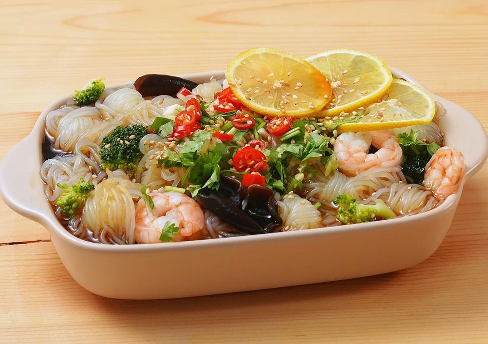 捞汁魔芋的做法