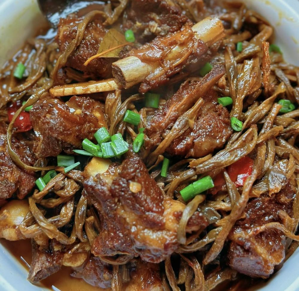 干豆角烧排骨的做法