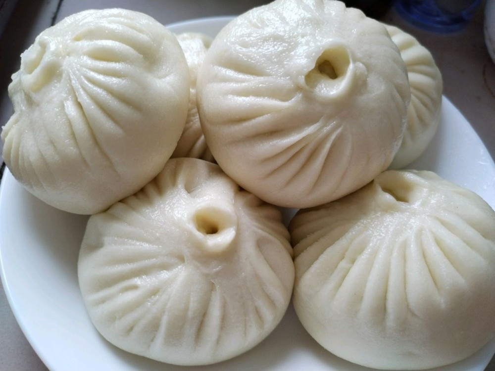 茴香鸡蛋馅包子（一次成型法）的做法