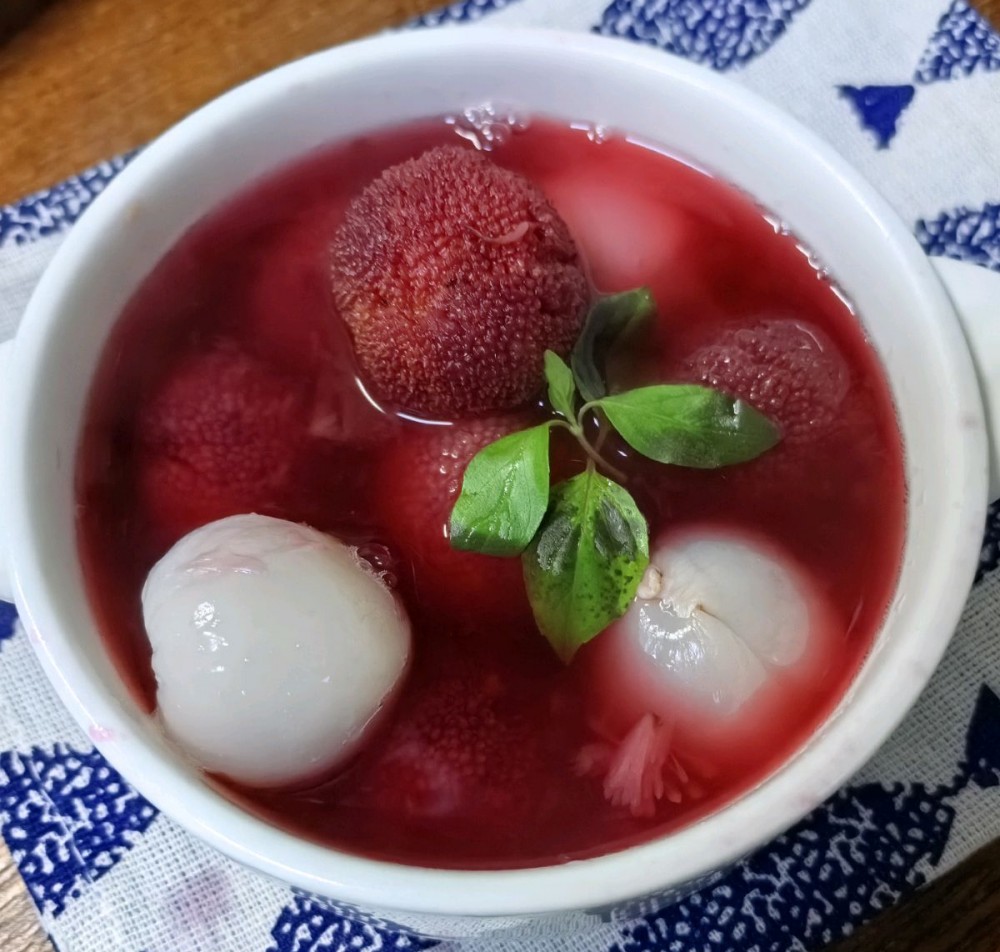 杨梅妃子笑的做法