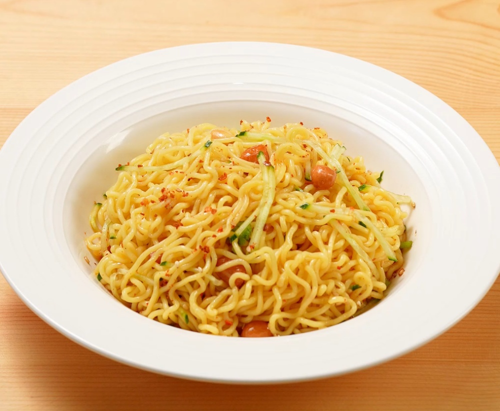 捞汁方便面的做法