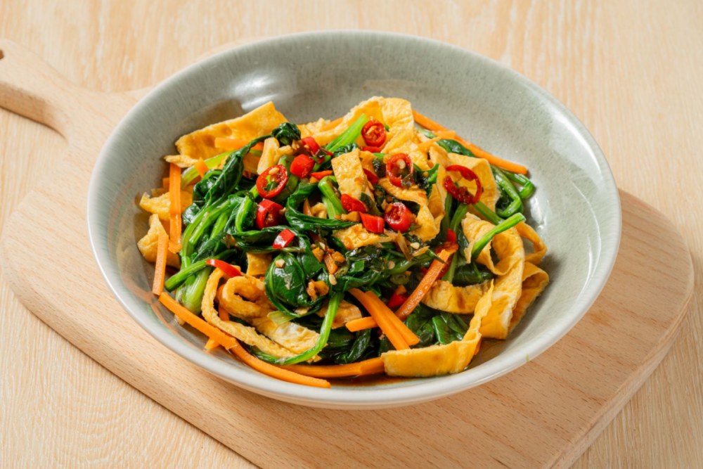 凉拌菠菜的做法