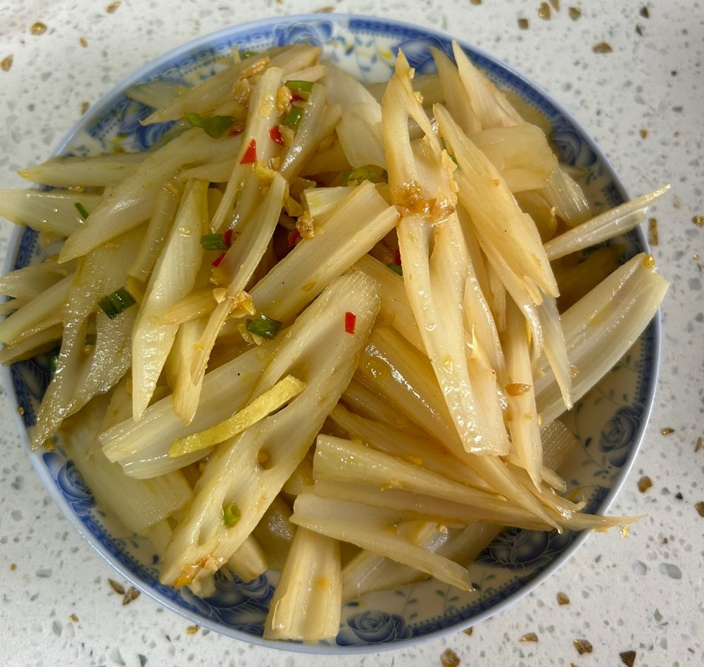 凉拌莲藕的做法