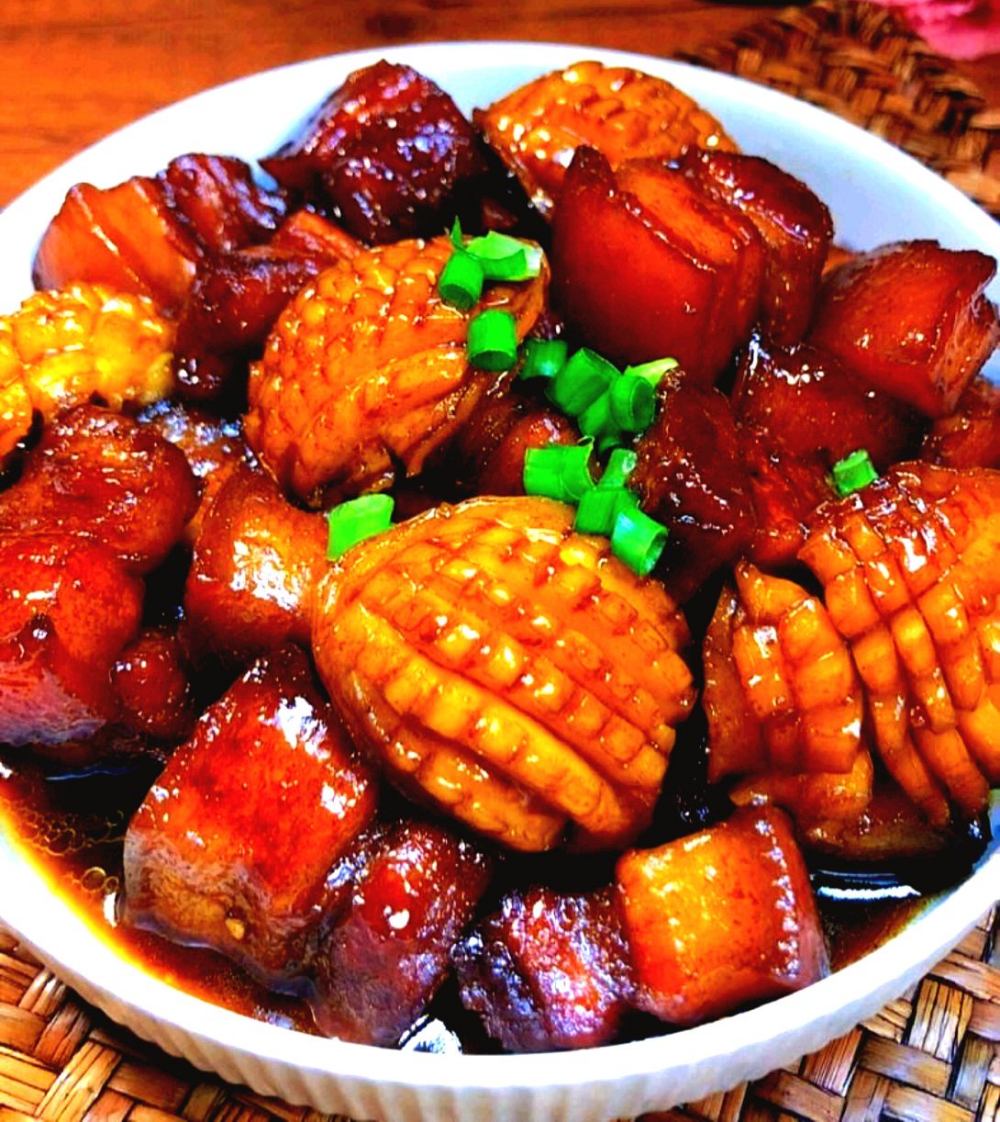鲍鱼红烧肉的做法