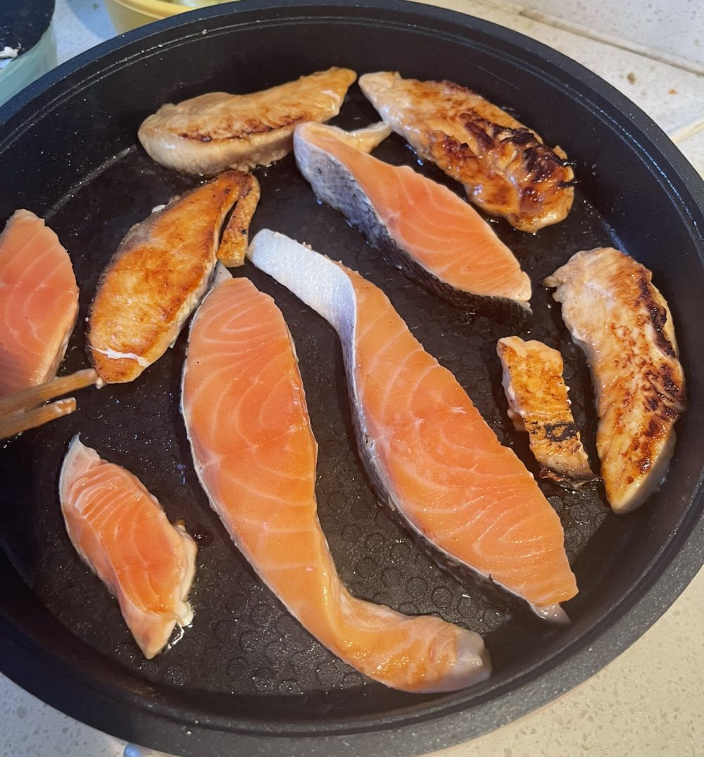 煎三文鱼的做法