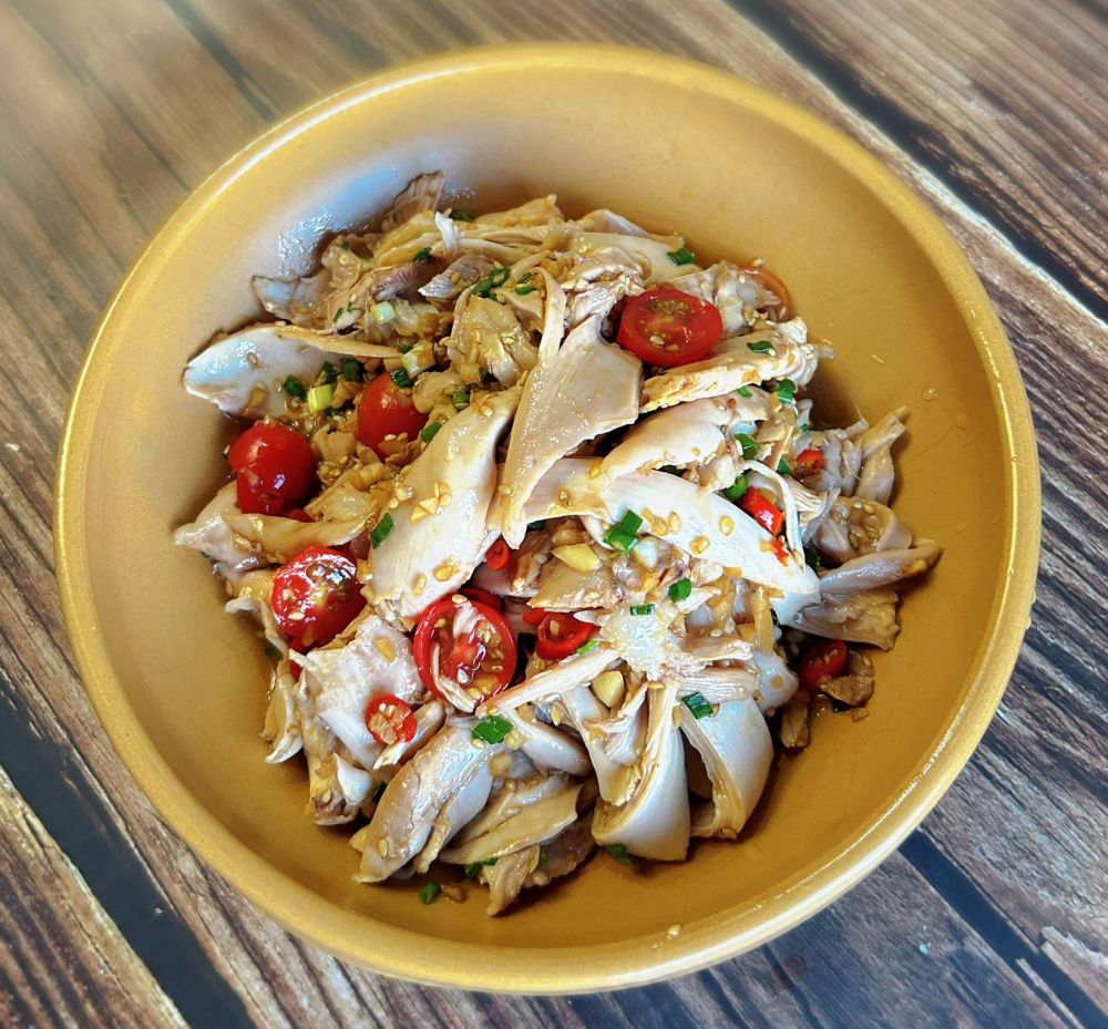 柠檬手撕鸡的做法