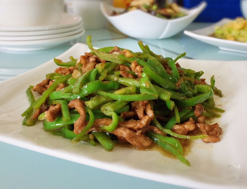 下饭必备——青椒肉丝的做法