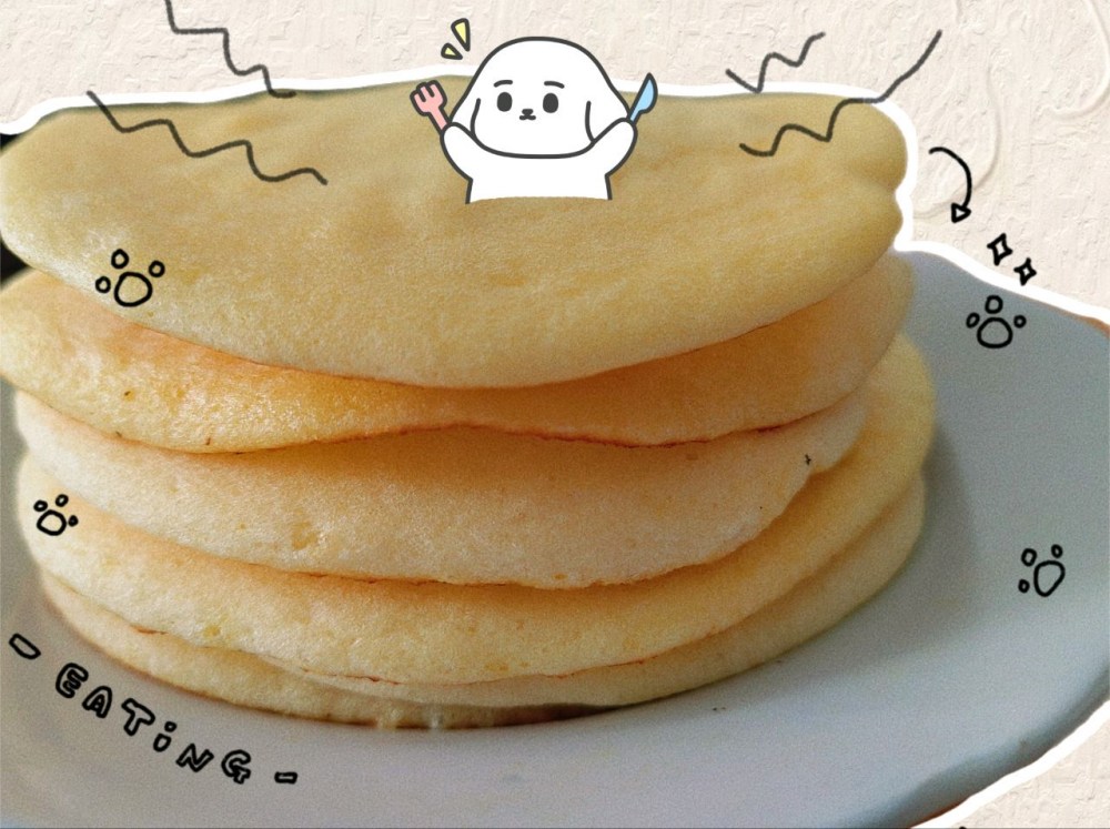 牛奶松饼的做法