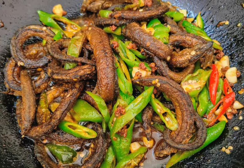 香煎野生鳝鱼的做法