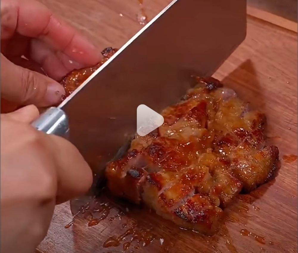 蒜香椒盐猪扒的做法