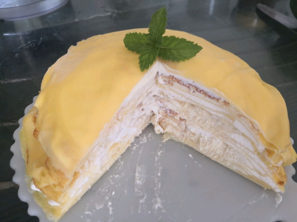 榴莲千层的做法