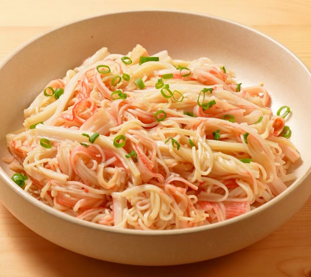 蒜蓉蟹柳的做法