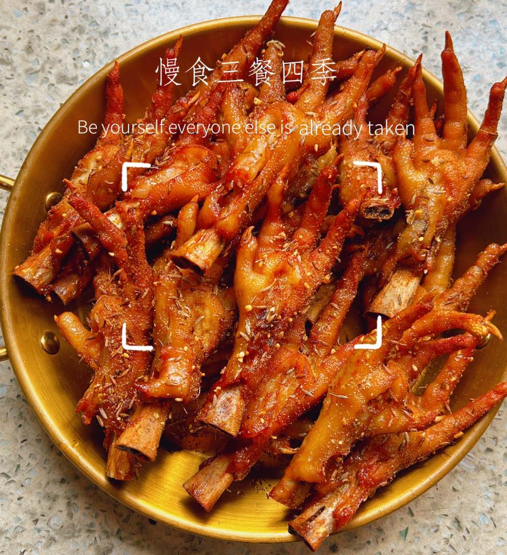 烤鸡爪的做法
