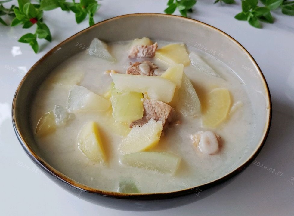 排骨土豆冬瓜汤的做法
