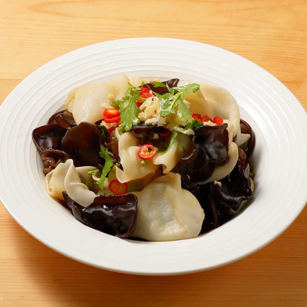 藤椒黑白耳的做法