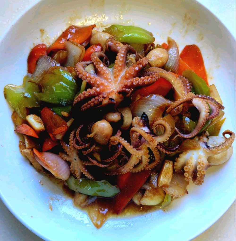 爆炒鱿鱼的做法