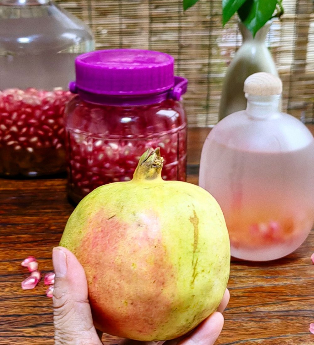 有手就会的美颜石榴酒的做法