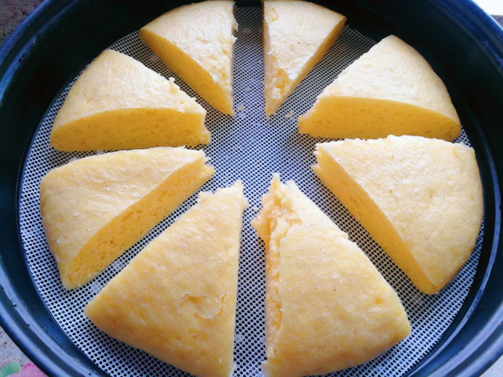 玉米面发糕的做法