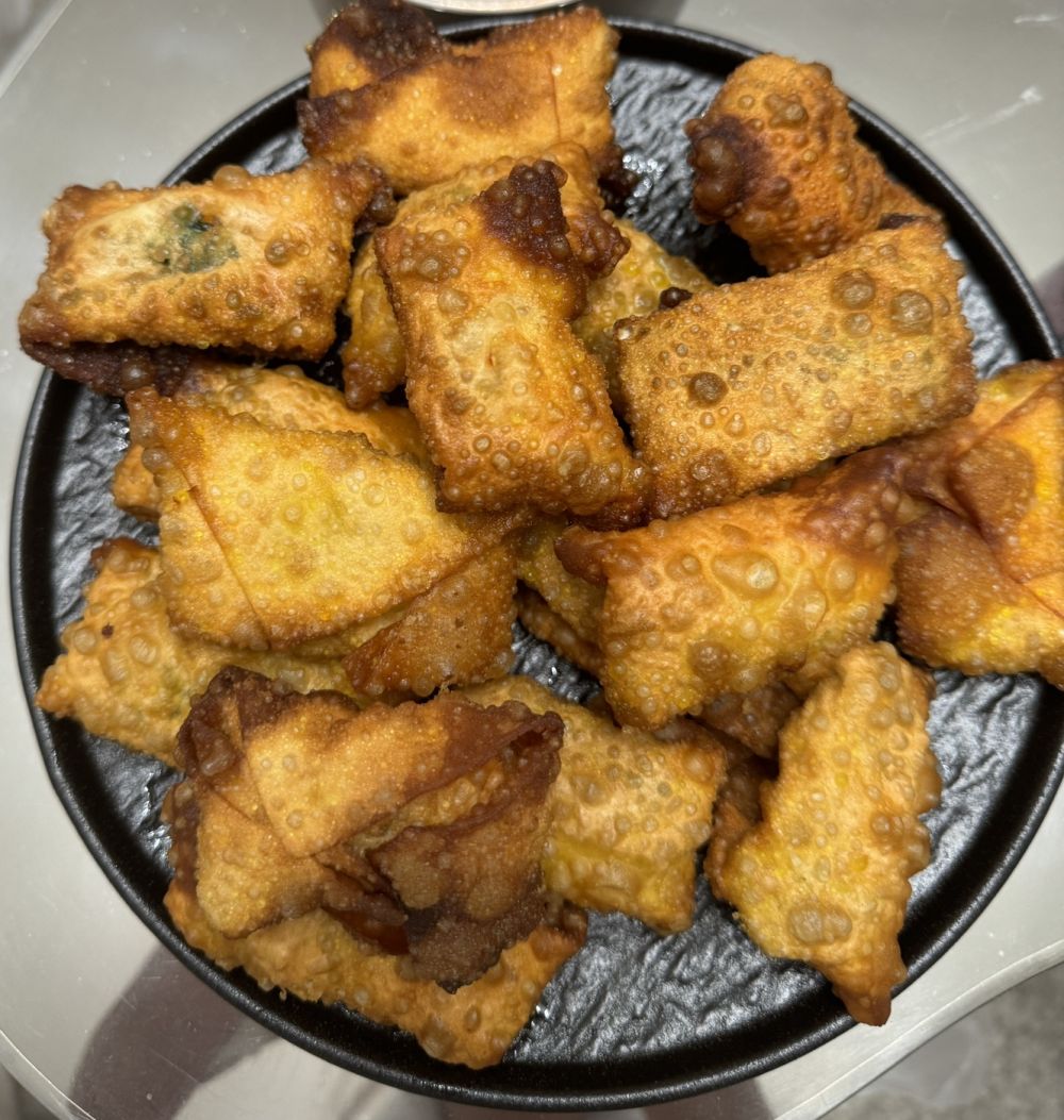 炸素春卷的做法