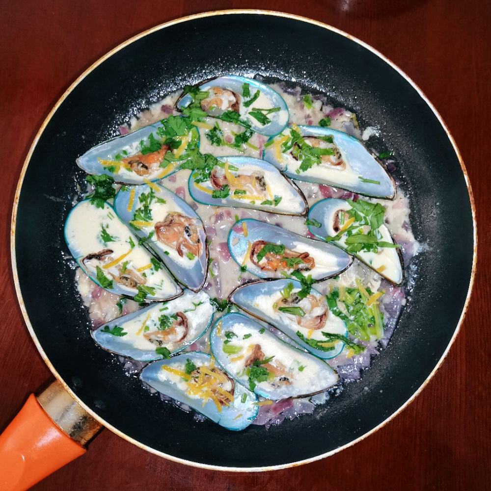 清爽开胃 | 法式柠檬奶油青口的做法