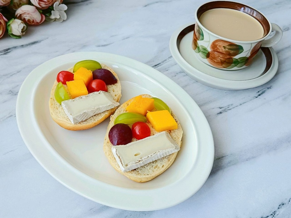 水果布里三明治的做法