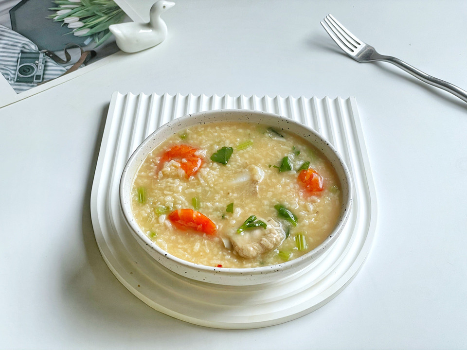 潮汕美食‼️海鲜粥