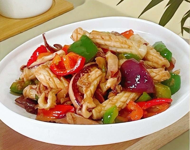 爆炒鱿鱼的做法