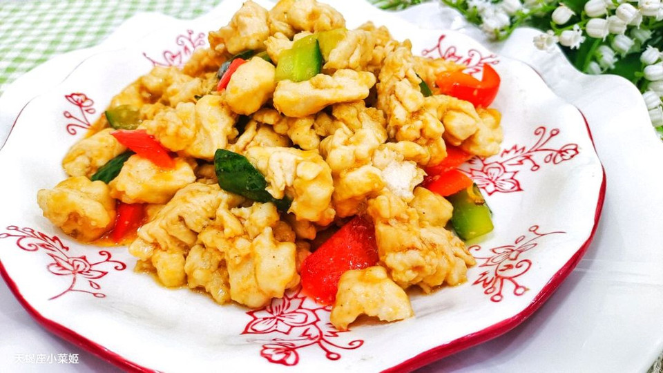 川式熘鸡丁的做法