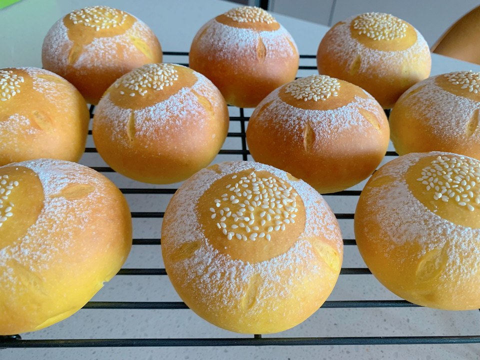 南瓜吐司&南瓜豆沙包的做法