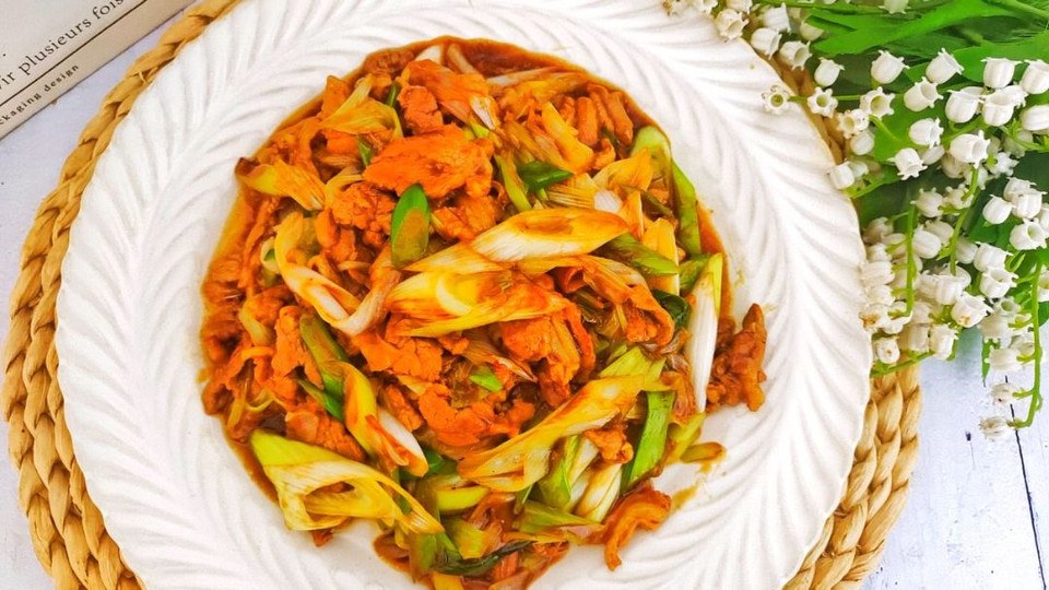 葱爆羊肉的做法