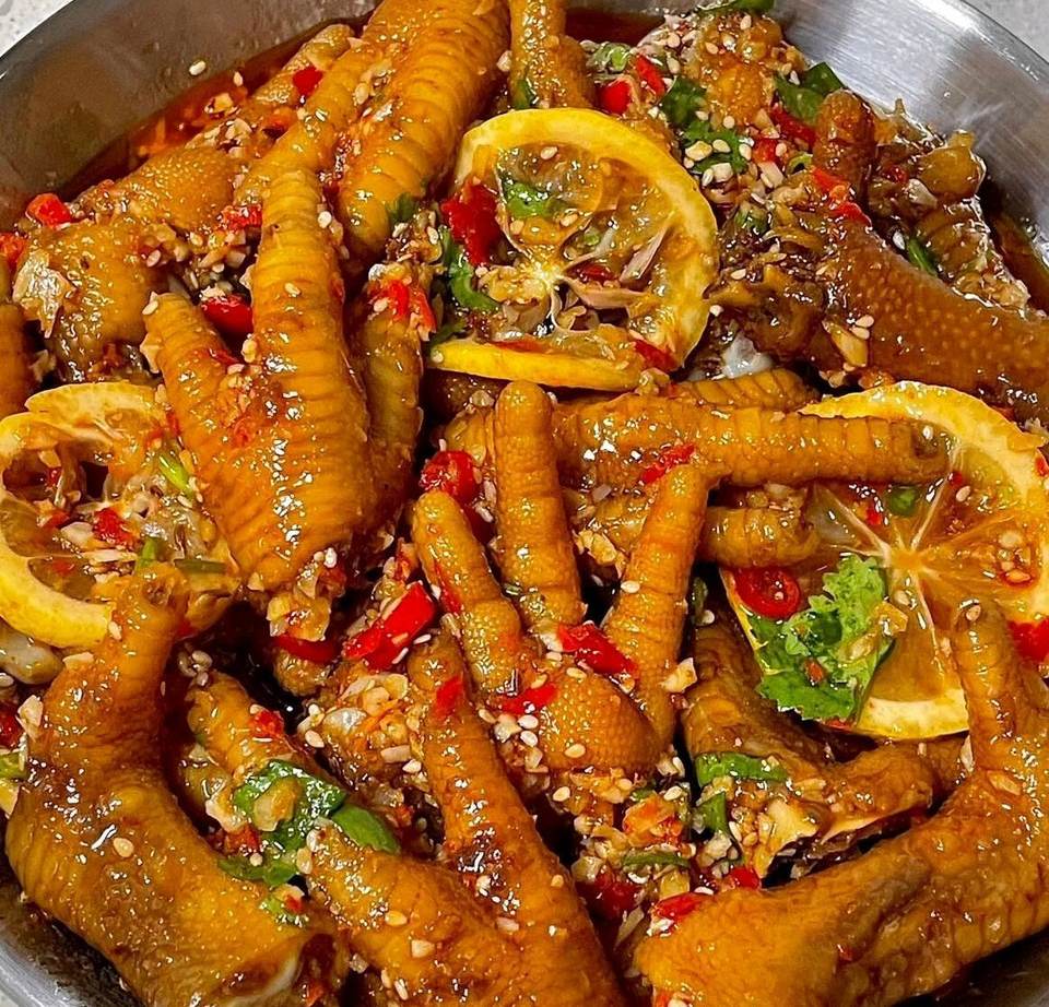 柠檬鸡爪的做法