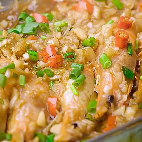 蒜蓉粉丝虾的做法