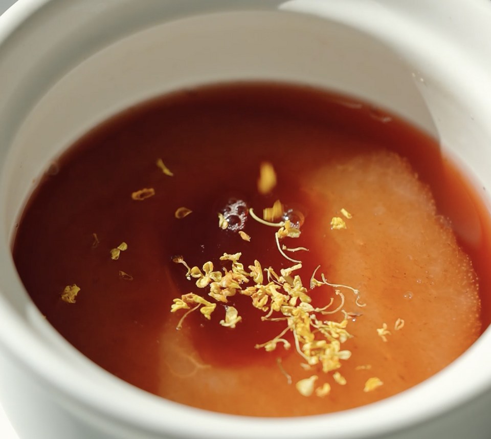 蔓越莓雪梨汤的做法