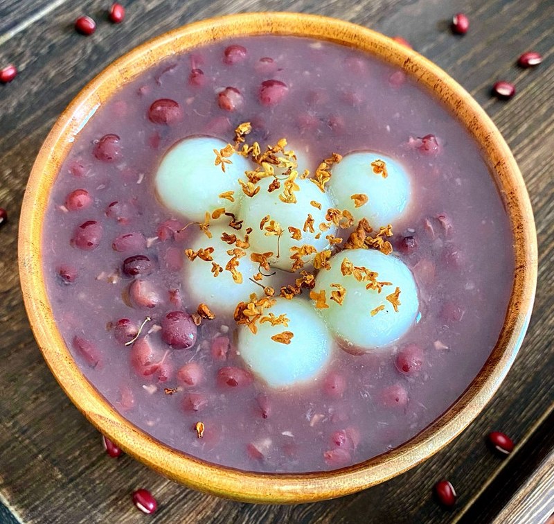 红豆沙汤圆的做法