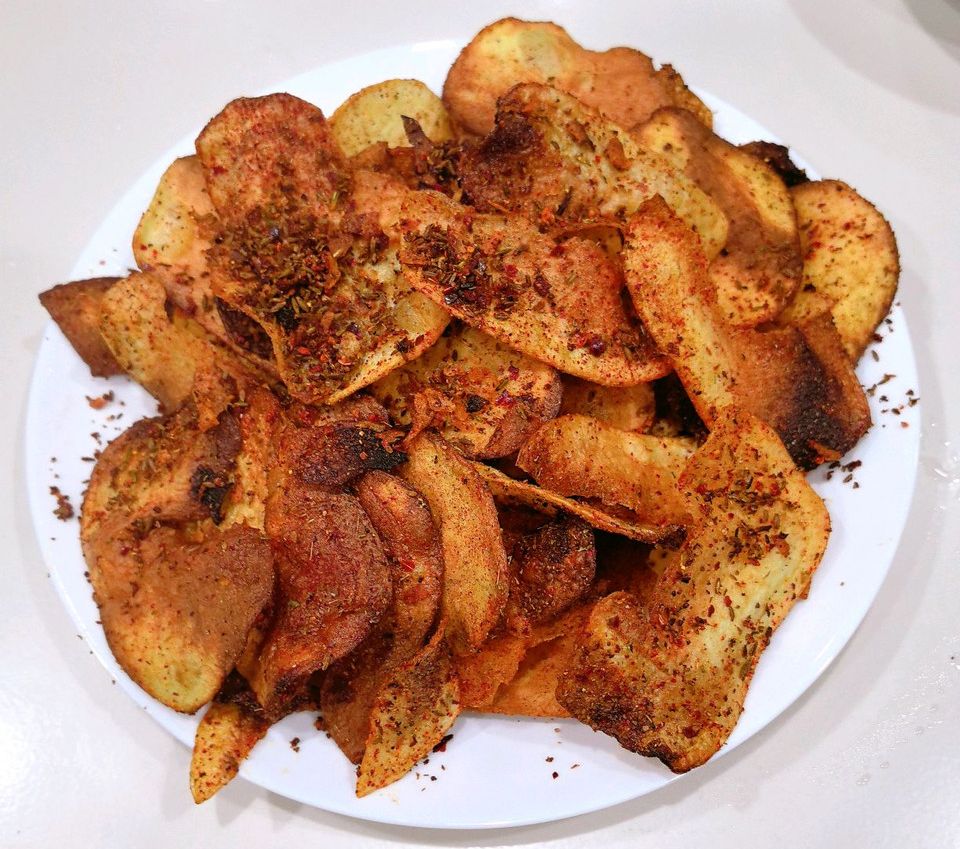 油炸孜然土豆片的做法